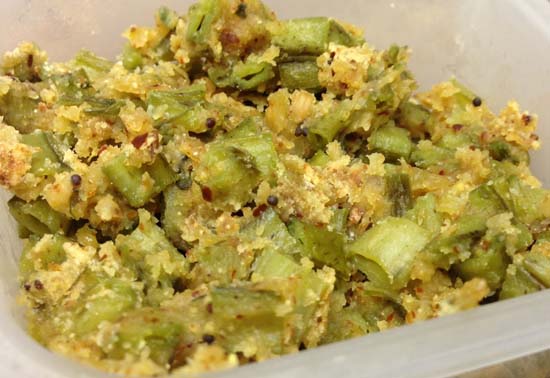 Goru Chikkudu Kaya Coconut Curry